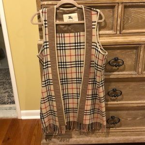Burberry shrug sweater. No stains or tears.